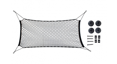 Siatka do mocowania bagażu z uchwytami 100x40 cm